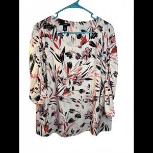 Alfani Women's Floral Top - Medium - Stylish and Comfortable